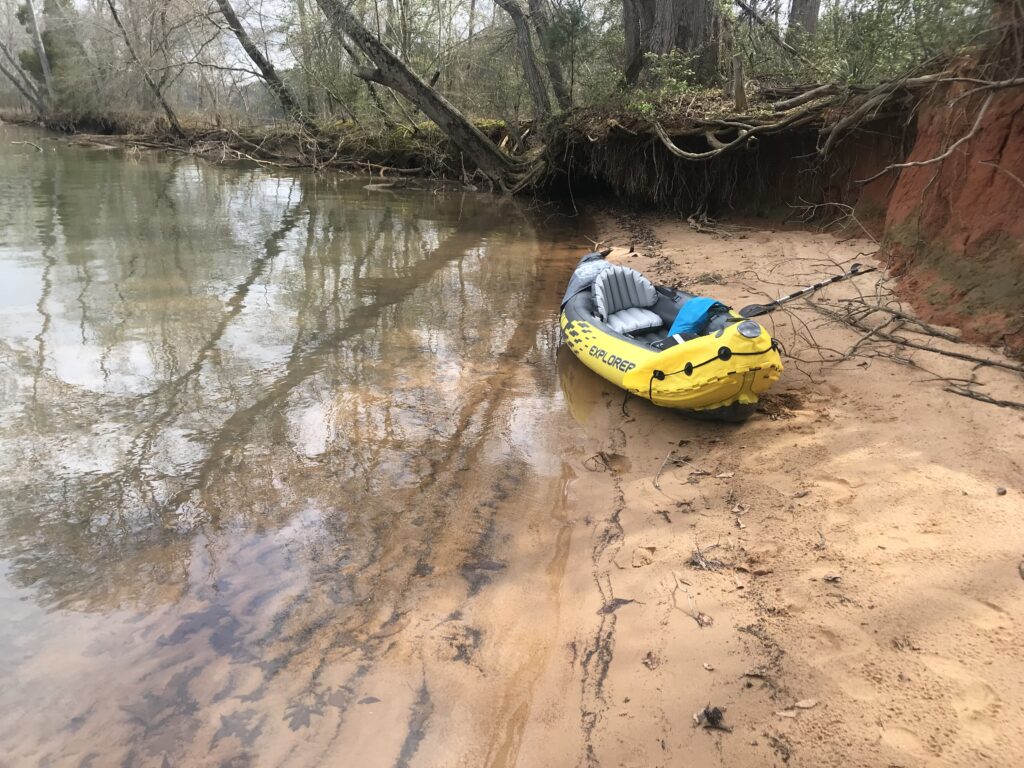 Kayak on Mountain Island Lake Near Mt. Holly, NC and Charlotte, NC